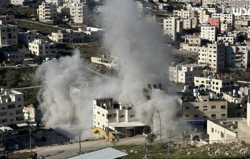 تفجير منزل الأسير عبد الكريم صنوبر