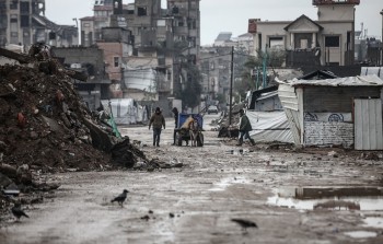 مخيم البريج وسط قطاع غزة