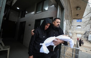 وفاة الرضيع علي أبو زور جراء البرد في غزة