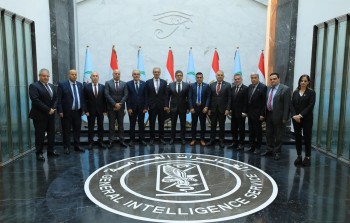 اجتماع الهيئة الوطنية لإدارة غزة مع مدير المخابرات المصرية