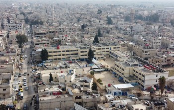 مخيم سبينة جنوب غرب دمشق - عدسة بوابة اللاجئين الفلسطينيين