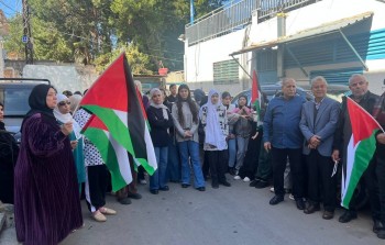 وقفة احتجاجية في مخيم البص -بوابة اللاجئين