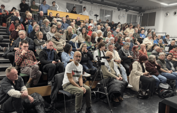 من اجتماع تحالف فلسطين في لندن