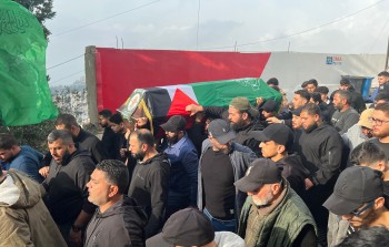 تشييع وليد محمد ديب في صيدا جنوبي لبنان