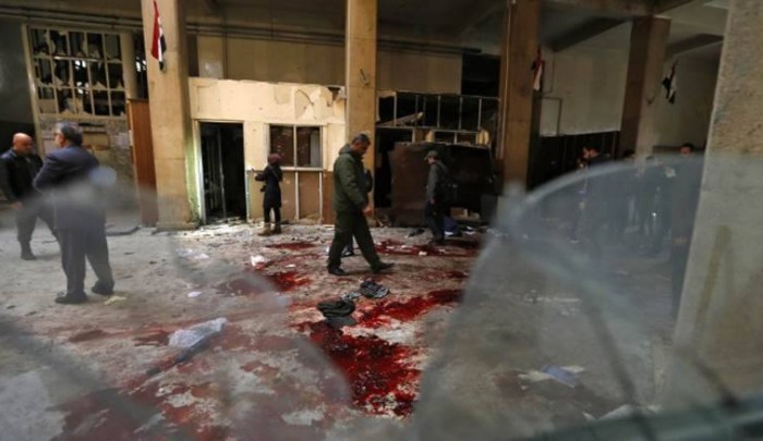  ضحيّة وجريح فلسطينيّان في تفجير "قصر العدل" في دمشق