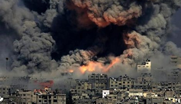 صورة أرشيفية من العدوان الصهيوني على غزة