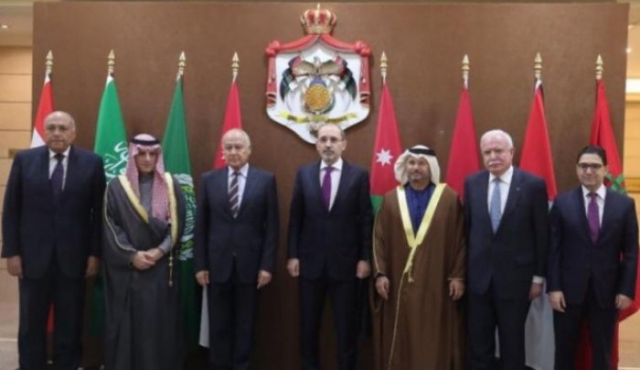 اللجنة الوزارية العربية المُجتمعة في الأردن