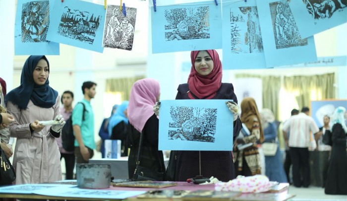 كلية "الأونروا" في غزة تُنظّم معرض "مستقبل أفضل" لمشاريع تخرج طلبتها