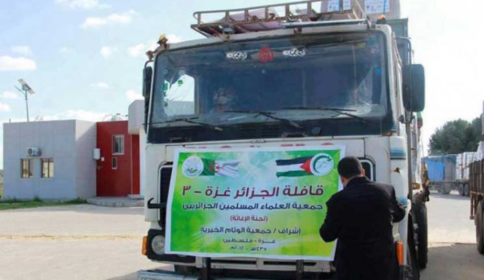 السلطات المصرية توافق على إدخال قافلة إغاثيّة جزائرية إلى قطاع غزة