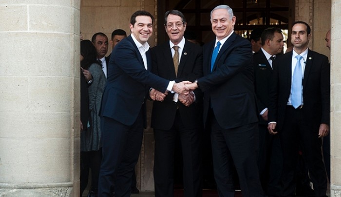 اتفاق بين الكيان الصهيوني وقبرص واليونان على تشكيل "حلف إقليمي" لمواجهة حالات الطوارئ