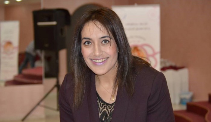 سيدة الأعمال الفلسطينية "صفية الترتير" هي المشارِكة العربية الوحيدة في المؤتمر.