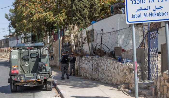 مجلس منظمات حقوق الإنسان الفلسطينية يؤكد على أن حي جبل المكبّر يتعرّض لعقوبات جماعية