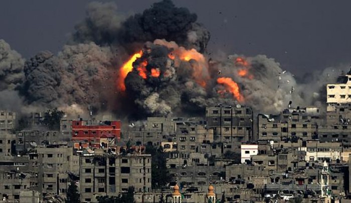 إصابات جراء قصف الاحتلال أهداف في قطاع غزة