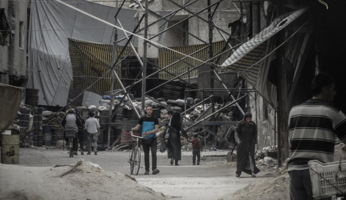 سورية- صورة لمنطقة التماس المستهدفة بالقنص
