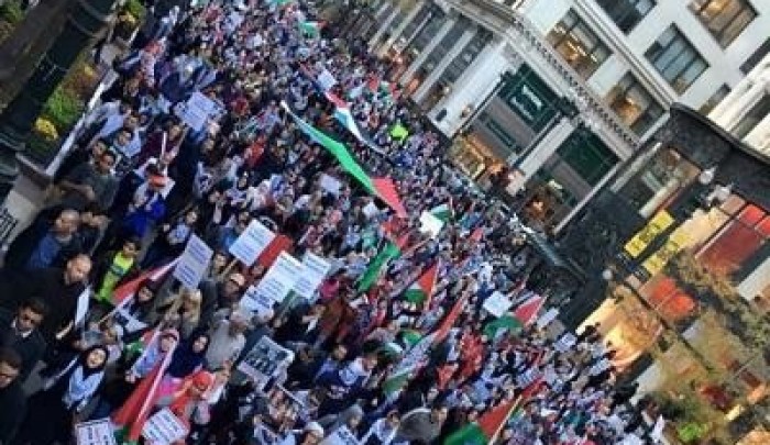 احتجاجات في الولايات المتحدة ضد زيارة نتنياهو وسياسات الاحتلال وترامب