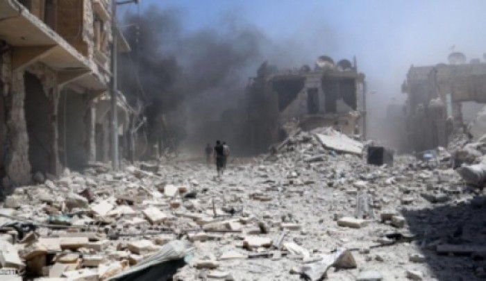 مخيم درعا تحت القصف " أرشيف"