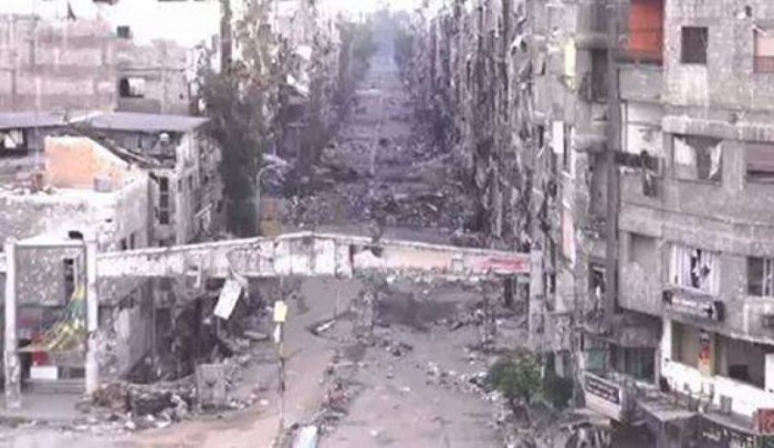 مخيم اليرموك المنكوب