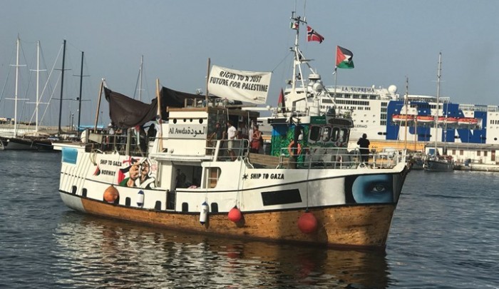 لجنة كسر الحصار: دماء شوهدت على متن سفينة كسر الحصار عن غزة