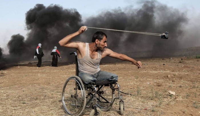 مُصوّر فلسطيني يفوز بجائزة "بايو كالفادوس" عن صورة من مسيرة العودة الكُبرى