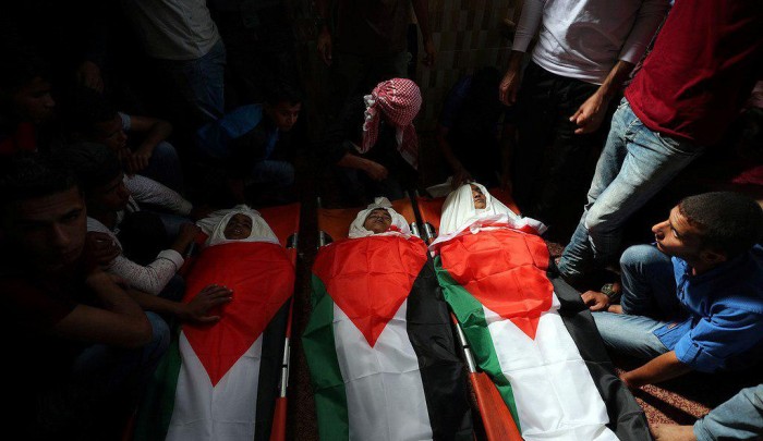 مُطالبات فلسطينيّة بالشروع في تحقيق بجريمة قتل الاحتلال أطفال في غزة