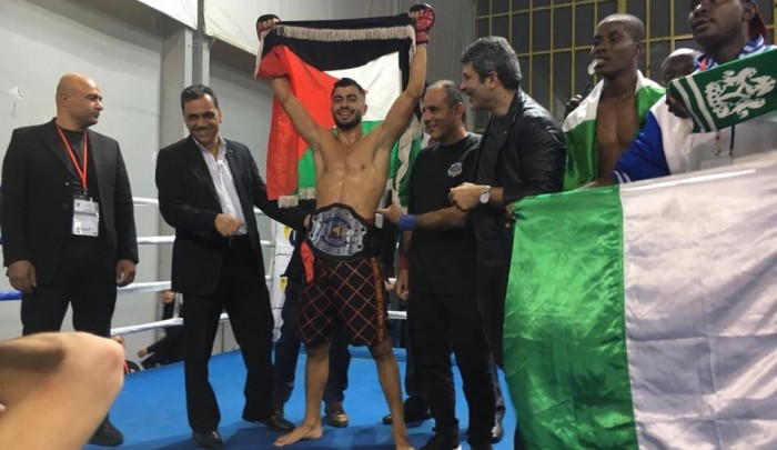 الفلسطيني علي عثمان يُحقق فوزاً جديداً في رياضة قوّة الرمي