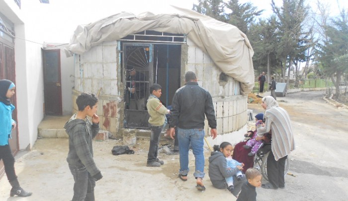 لاجئون فلسطينيون من سوريا - مخيم الجليل - بعلبك 2013  / موقع منظمة "ثابت" لحق العودة  