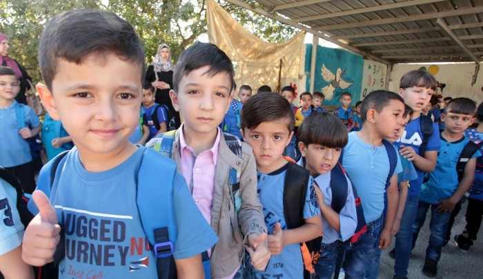 قرابة نصف مليون طالب فلسطيني يتوجّهون إلى مدارس "الأونروا"