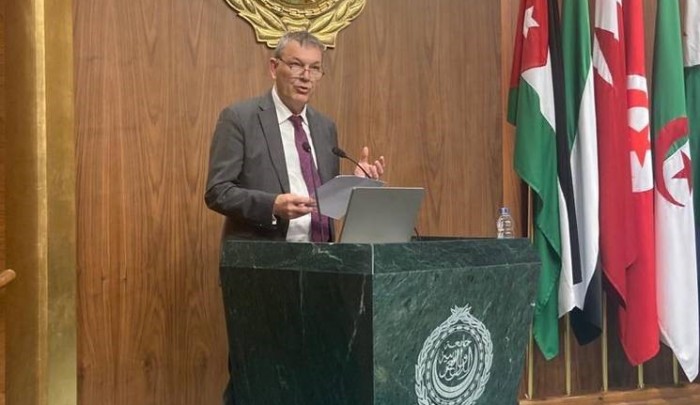 لازاليني المفوض العام لوكالة أونروا خلال كلمته في الجامعة العربية يؤكد على ضرورة دعم وكالة "أونروا"