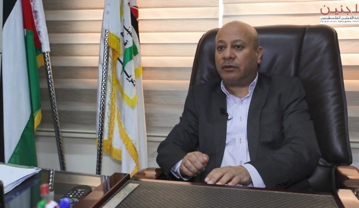 رئيس دائرة شؤون اللاجئين أحمد أبو هولي