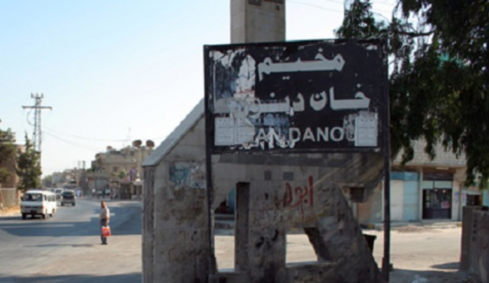تعبيرية – مدخل مخيم خان دنون