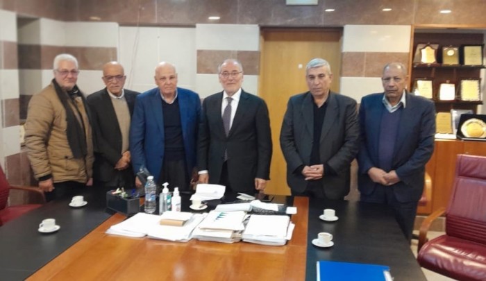 وفد اللجان الشعبية الفلسطينية يلتقي وزير التربية والتعليم في حكومة تصريف الأعمال اللبنانية