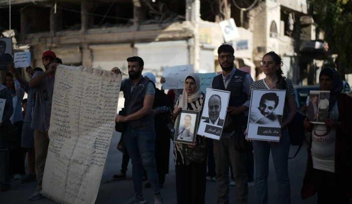 صورة خلال الوقفة بعدسة (Audrey M-G)