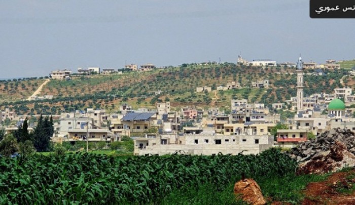 بلدة أطمة شمالي سوريا