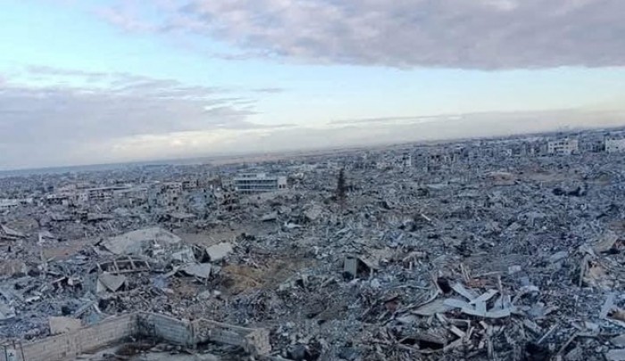 الدمار في رفح جنوبي قطاع غزة