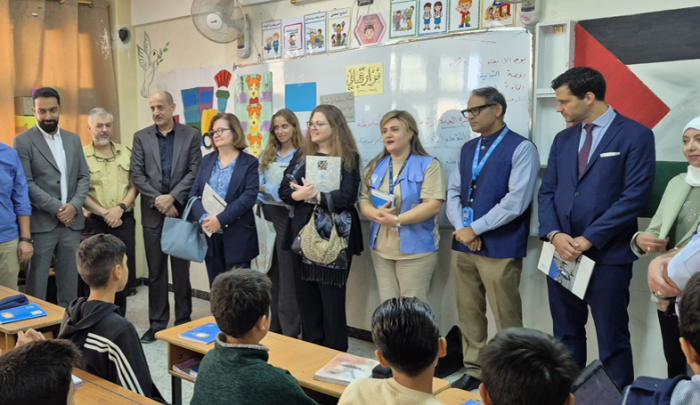 وفد برلماني أوروبي يزور مخيم اليرموك