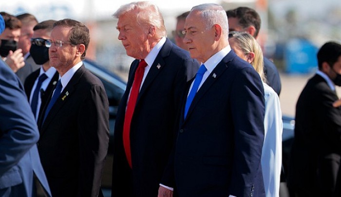 ترامب يصل إلى إسرائيل ويعلن انتهاء الحرب في غزة (Getty Images)