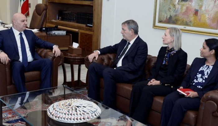 لقاء المفوض العام لـ "أونروا" فليب لازاريني بالرئيس اللبناني جوزاف عون