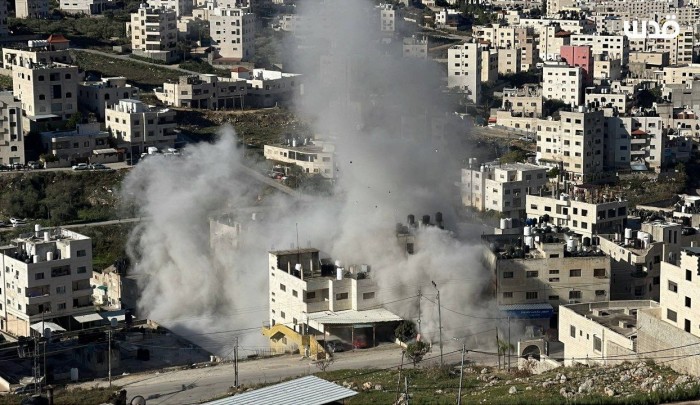 تفجير منزل الأسير عبد الكريم صنوبر