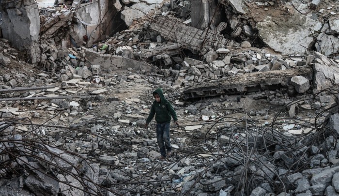 مخيم البريج وسط قطاع غزة (APA)