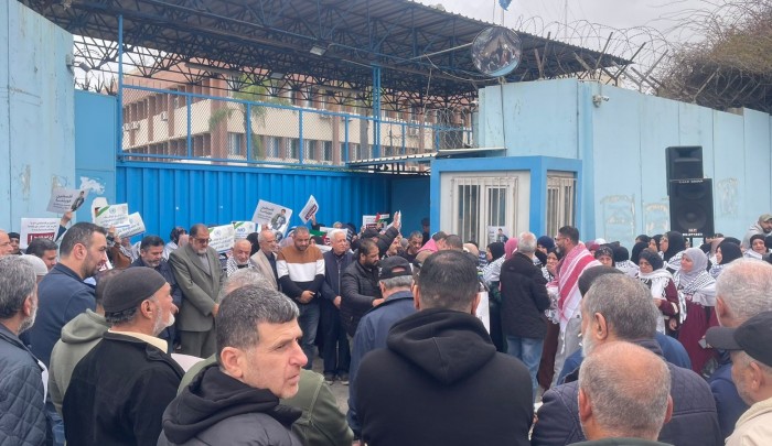 من وقفة سابقة لموظفي "أونروا" في لبنان