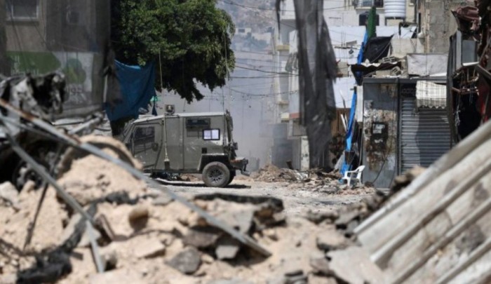 جانب من العدوان "الاسرائيلي" على مخيم جنين