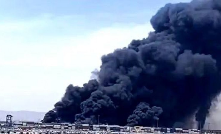 دوي انفجارات في مدينة تبريز شمال غربي إيران