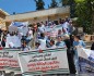 من وقفة البلديات والمجالس المحلية ومجالس أولياء الأمور الاحتجاجية في القدس