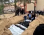 مقبر ة جماعية في مجمع ناصر الطبي بخان يونس